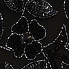 Beaded Mother of the Bride and Groom Dress in Black