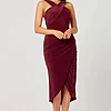 KELLY COCKTAIL DRESS– WINE 1