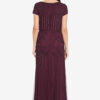 GLORIANA SHORT SLEEVE BEADED GOWN– CASSIS 2