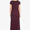 GLORIANA SHORT SLEEVE BEADED GOWN– CASSIS 2