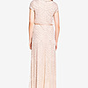 EVELYN ART DECO BEADED GOWN– BLUSH 2