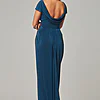 GLORIA CAP SLEEVE DRESS– TEAL 2