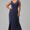 KALANI DRAPED JERSEY DRESS– DUSTY 1