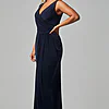 KALANI DRAPED JERSEY DRESS– DUSTY 3