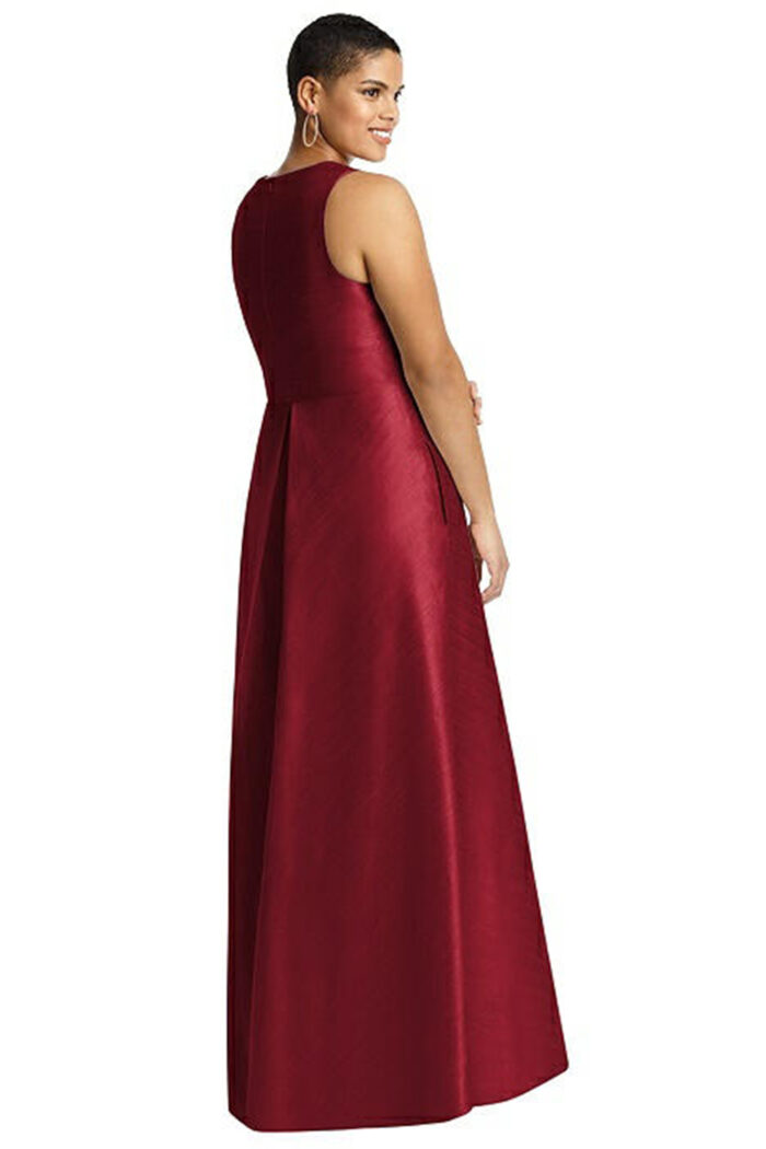 SLEEVELESS DUPION DRESS WITH POCKETS – BARCELONA 2