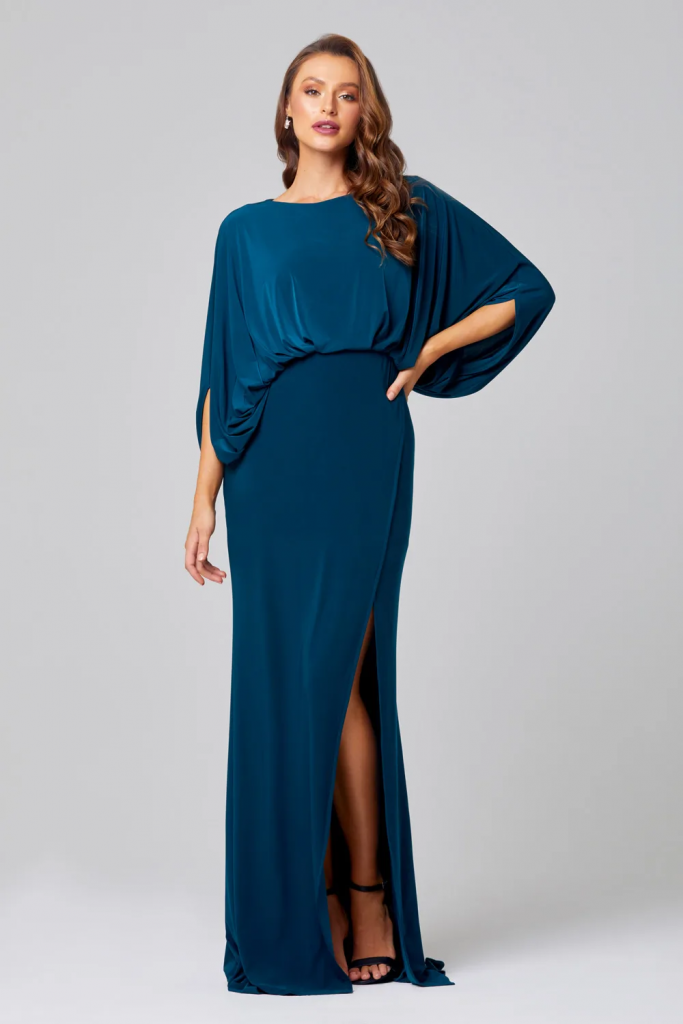 Cleo Cape Sleeve Dress by Tania Olsen 