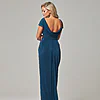 Gloria Cap Sleeve Dress by Tania Olsen - Teal