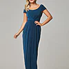 Gloria Cap Sleeve Dress by Tania Olsen - Teal