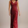 Wine Mother of the Bride Dress Australia