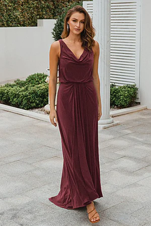 princess polly baby blue dress Burgundy Mother of the Bride Dress with Sequined Chiffon Jacket Jewel Neck  Long Sleeve Floor-Length Gown from Dhgate Mother's Dresses