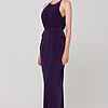 SANDRA HIGH NECK DRESS – PURPLE 2