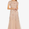 JULIA FLORAL BEADED GOWN– BLUSH 1