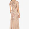 JULIA FLORAL BEADED GOWN– BLUSH 2