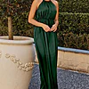 LINDEN SATIN GOWN– EMERALD GREEN 1