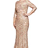 ROXY SEQUIN GOWN IN GOLD 1