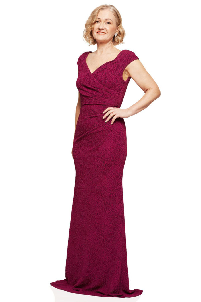 BAILEY GOWN IN ROSE 2