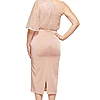 COLLEEN ONE SHOULDER MID LENGTH GOWN IN BLUSH 3
