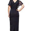 JOYCE PENCIL GOWN IN NAVY 3