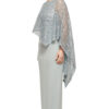 JUNE SEQUIN OVERLAY GOWN IN SEAMIST GREEN 2