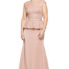 LEIA PEPLUM GOWN IN BLUSH 1