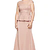 LEIA PEPLUM GOWN IN BLUSH 1