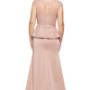 LEIA PEPLUM GOWN IN BLUSH 3