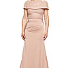 VERONICA OFF THE SHOULDER BEADED GOWN IN BLUSH 1