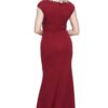 BAILEY GOWN BY TRELLIS LANE IN WINE RED