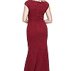 BAILEY GOWN BY TRELLIS LANE IN WINE RED