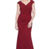 BAILEY GOWN BY TRELLIS LANE IN WINE RED
