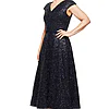 MACKENZIE SEQUIN GOWN IN NAVY BLUE