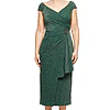 CONNIE MIDI GOWN IN EMERALD