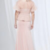 Francesca Beaded Dress Delicate Detail in Blush Mother of the Groom Dress