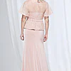 Francesca Beaded Dress Delicate Detail in Blush Mother of the Groom Dress