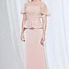 Francesca Beaded Dress Delicate Detail in Blush Mother of the Groom Dress