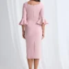 Nancy Midi Blush back view