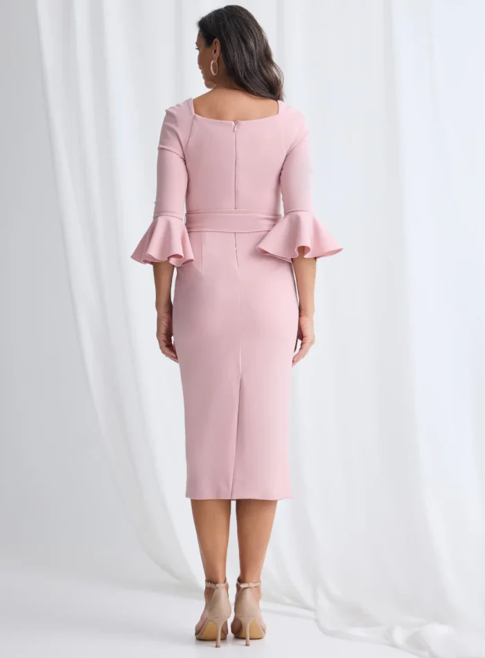 Nancy Midi Blush back view