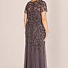 Julia Floral Beaded Gown Adrianna Papell – Moonscape