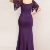 Purple Mother of the Groom dress