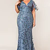 Dusty Blue Mother of the Bride dress