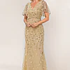 Gold Mother of the Bride dress
