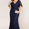 Navy Mother of the Bride dress