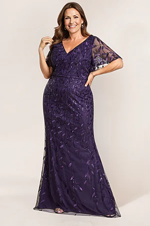 Purple Mother of the Bride Dresses