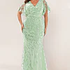Sage Mother of the Bride dress