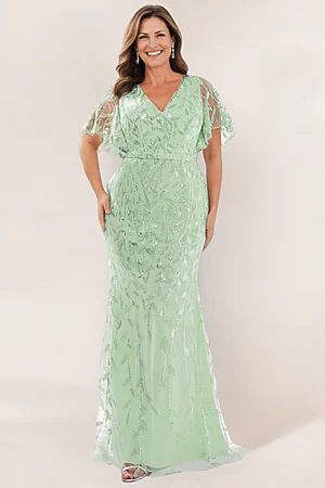Green Mother of the Bride Dresses