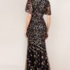 Black and Gold Mother of the Groom dress