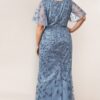 Dusty Blue Mother of the Groom dress
