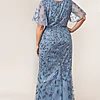 Dusty Blue Mother of the Groom dress