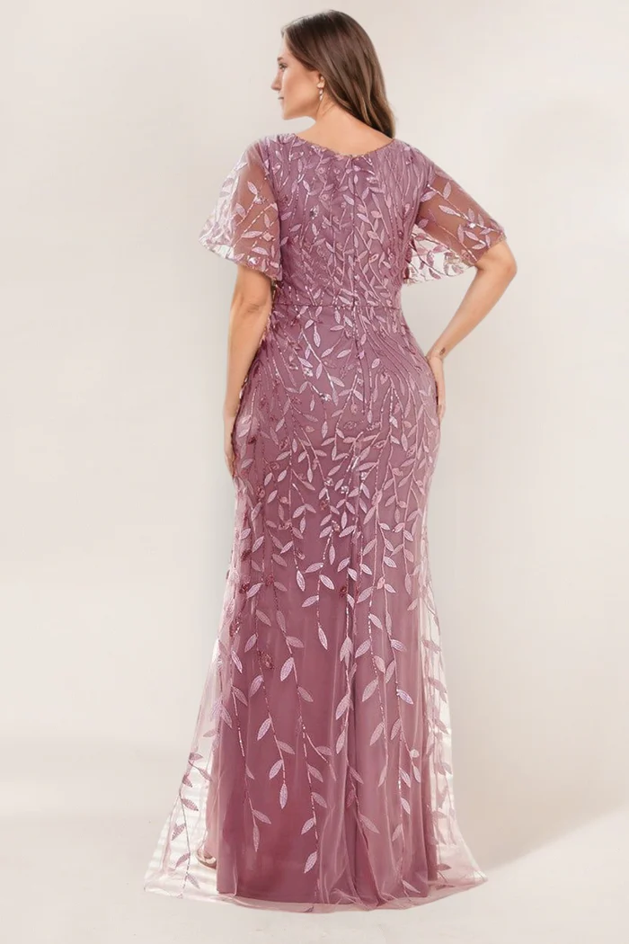 Dusty Pink Mother of the Groom dress