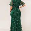 Emerald Green Mother of the Groom dress